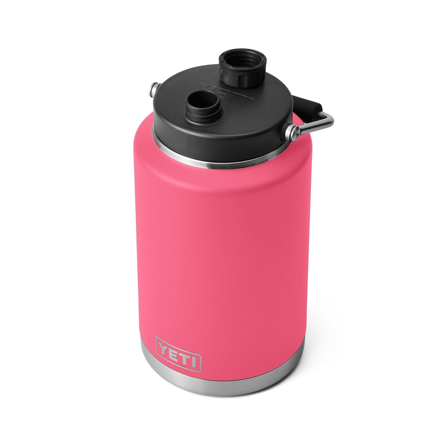 YETI Rambler Gallon Jug, Vacuum Insulated, Stainless Steel with MagCap, Tropical Pink