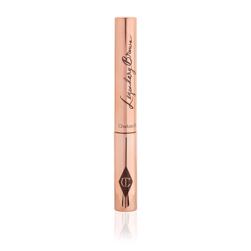 Charlotte Tilbury Legendary Brows Tinted Eyebrow Gel - Micro-Precision Brow Brush Adds Fullness, Texture & Feathered Definition - Water-Resistant Formula - Soft Brown