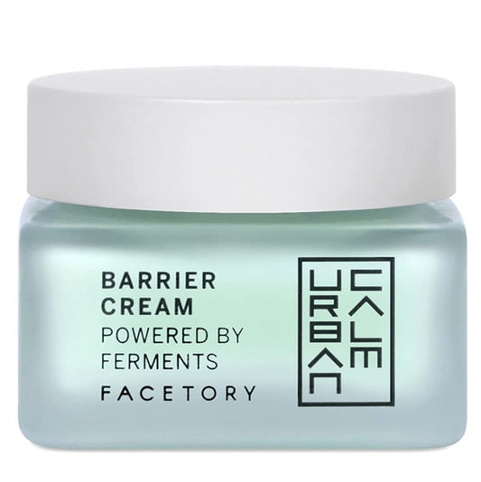 FACETORY Urban Calm Barrier Cream Hydrating Face Moisturizer with Hyaluronic Acid & Fermented Honeybush, Daily Moisturizer Face Cream for Aging, Dry Skin & Sensitive Skin 1.69 Fl Oz
