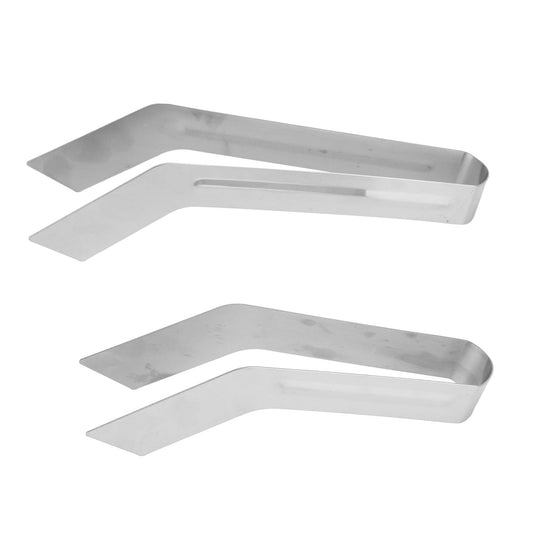 2 pcs Seedling Transplant Tongs, Stainless Steel Seedling Starters Remove Tongs, Gardening Plants Transplant Tongs for Reducing Root Damage