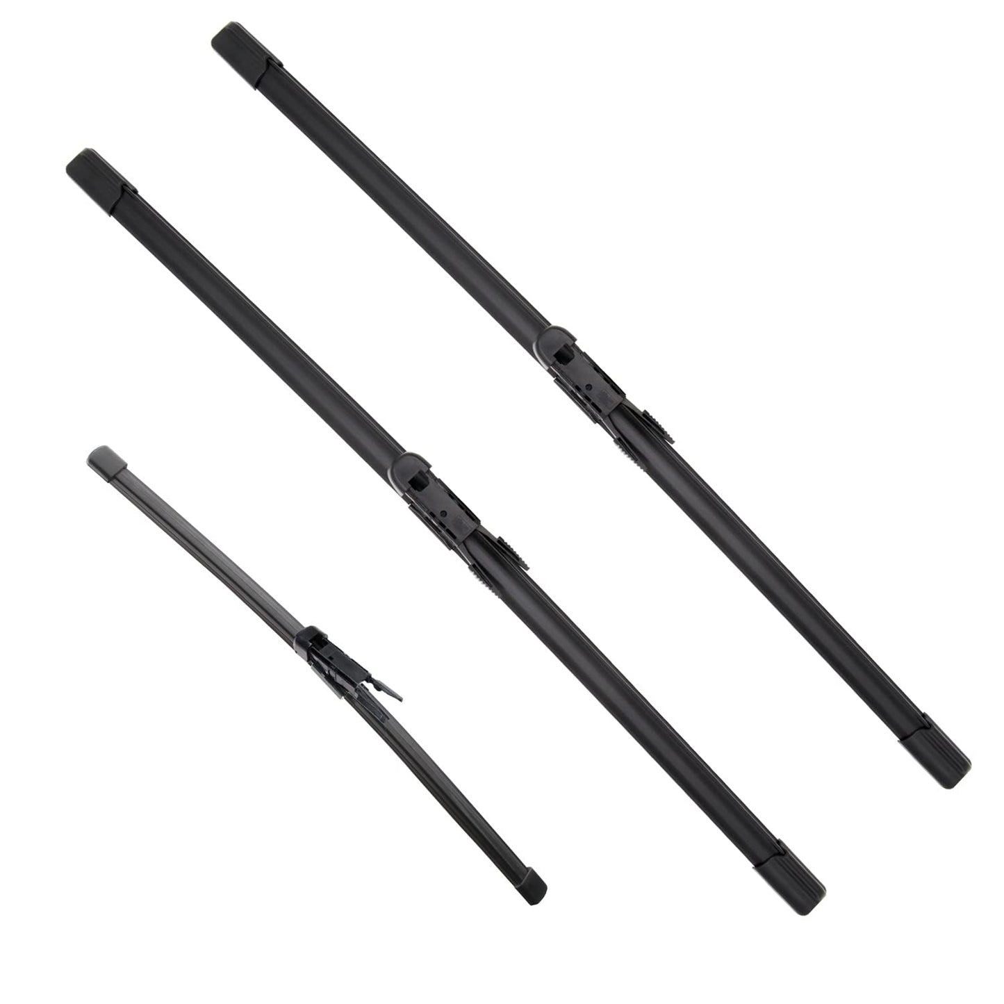 3Pcs for BMW X1 Windshield Wiper Blades 2012 2013 2014 2015, Mercedes-Benz GLA250 2014-2015, Original Equipment Automotive Replacement Windshield Wiper Blades for My Car- 24"/19"/12" (Set of 3)
