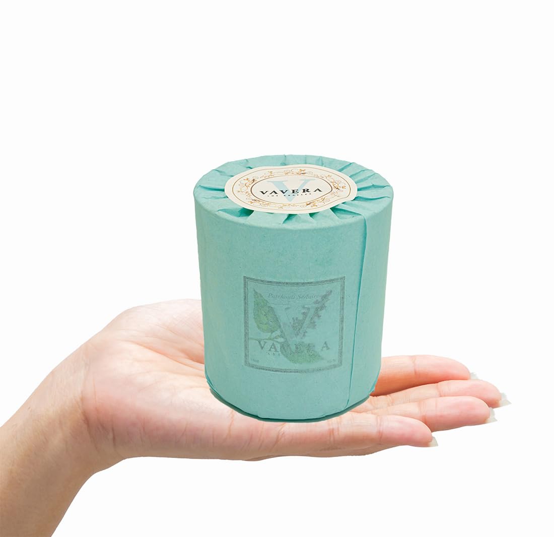 VAVERA Rose Wood Wick Candles that Crackle. Vegan Soy Candle (11oz/Matte White w/Lid) Classic, Rich, Roses Scented Candle. Great Gifts for Mom, Wife, or Girlfriend. Hand-Crafted in USA.