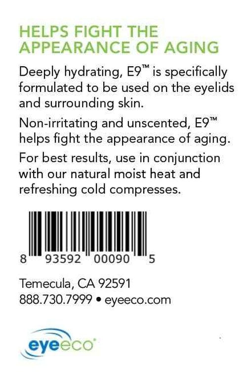 Eye Eco Essential 9 Eyelid and Facial Serum - 1.02 oz - Hydrating Anti Aging Serum with Aloe, Chamomile & Green Tea