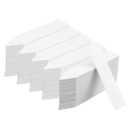 1500 Pcs 4 Inch Plastic Plant Nursery Garden Labels Waterproof Pot Markers Garden Stake Tags, White