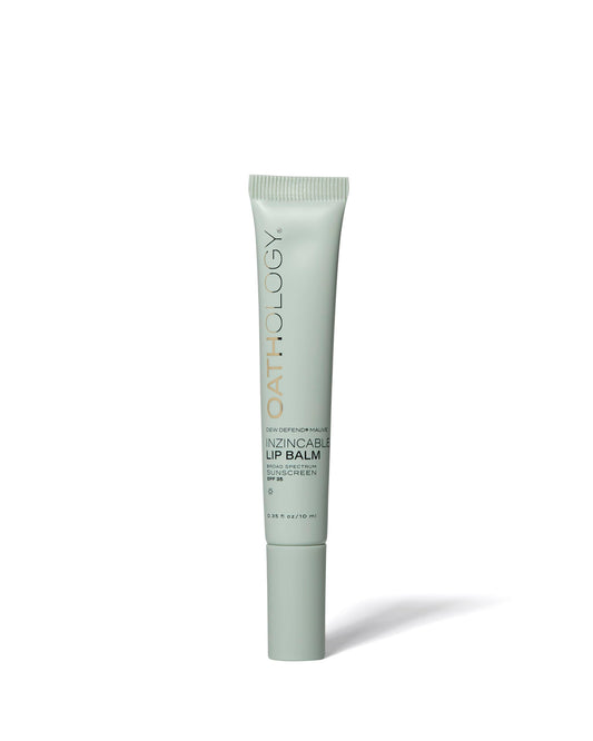 Oathology Inzincable® Mineral Lip Balm, SPF 35, 10mL, Dermatologist crafted skincare