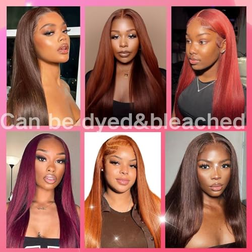 13x4 Lace Frontal Straight Ear to Ear Human Hair HD Transparent Lace Frontal Closure With Baby Hair Skinlike 18inch 100% Virgin Brazilian 13x4 Straight Human Hair Frontal Closure Natural Black