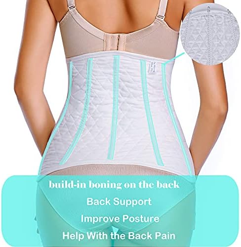 Post Belly Band Postpartum Recovery Belt Girdle Belly Binder, Cotton