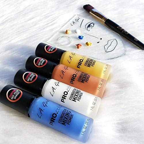 L.A. Girl PRO.color Foundation Mixing Pigment, White GLM711