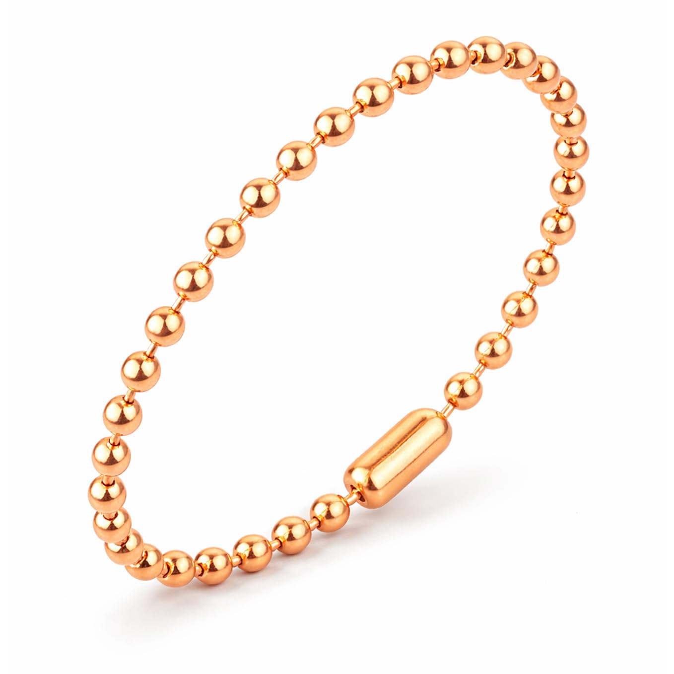SBC Pure Copper Bracelet for Men or Women – 7.5 Inch Length – Single Strand Wellness Jewelry for Joint Comfort