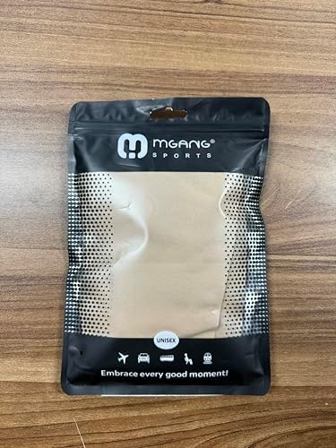 MGANG Medical Compression Pantyhose for Women & Men, 15-20mmHg Graduated Compression Support Tights, Open Toe, Opaque Waist High Compression Stockings for Edema, Varicose Veins, Flight, DVT, Beige L