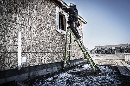 Little Giant Ladder Systems Dark Horse 2.0, M17, 17ft, Multi-Position Ladder, Fiberglass, Type 1A, 300 lbs Weight Rating, (16117-001)