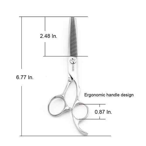 5.5 INCH hair scissors hair cutting shears for cut hair and 6 INCH hair thinning scissors 440C Kinsaro
