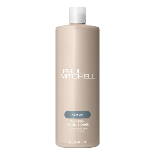 Paul Mitchell Awapuhi Conditioner, Balances Moisture + Adds Shine, For All Hair Types, 33.8 fl. oz