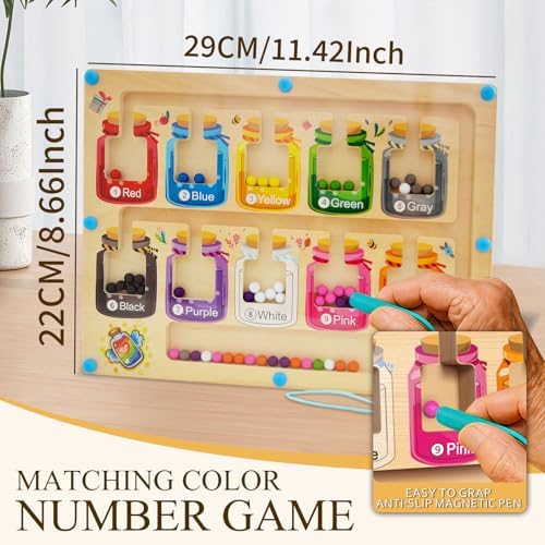 Dementia Activities for Seniors, Matching Games for Adults with Dementia Activities, Alzheimers Products for Elderly, Busy Boxes for Dementia Patients, Gift for Patients in Nursing Home