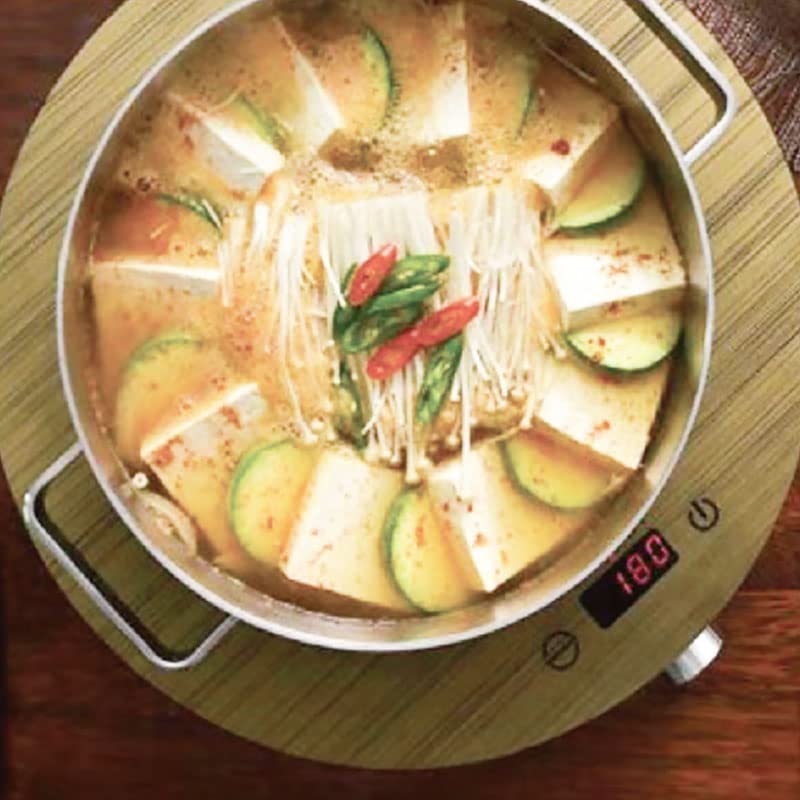 LP Living Plus 1800W Induction Cooktop Countertop Burner, 3 Hour Max Timer