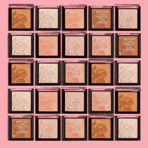 wet n wild MegaGlo Highlighting Powder Warm Gold Golden Flower Crown