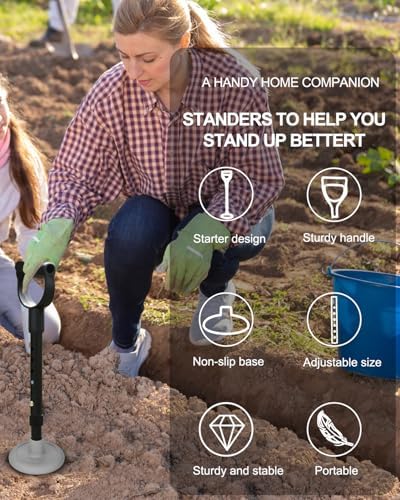 Mobility Aids Tool, Standing Aids Supports, 6 Size Adjustable Device to Help Get Up from Floor, Lift Assist for Elderly 600Lbs Weight Capacity