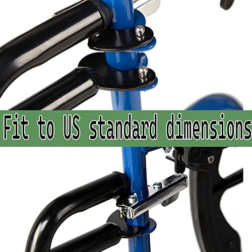 Wheelchair Elevating Legrests ，Composite Footplates Non-Padded Calf Supports,for Standard Wheelchairs,1 Pair