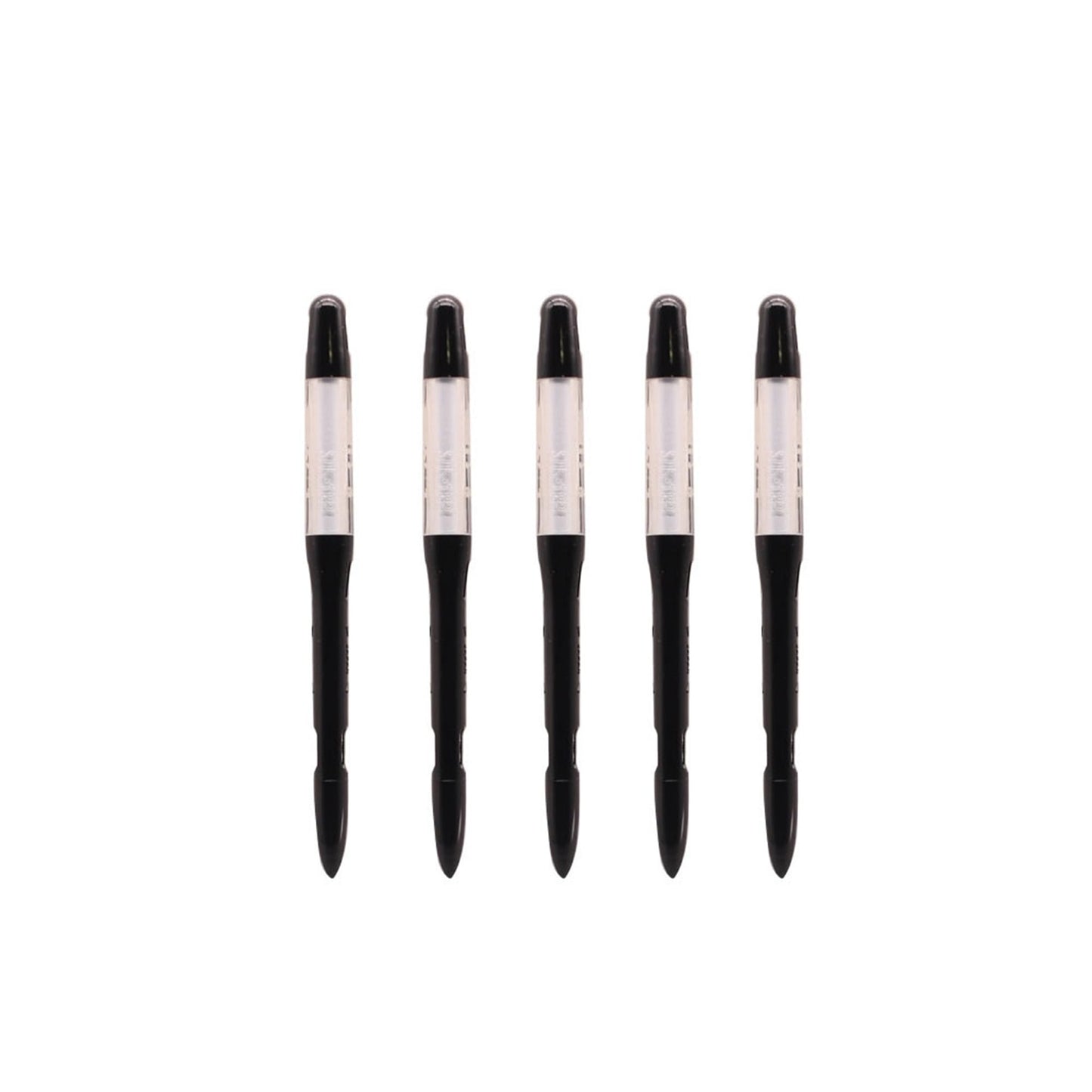 Sustee Aquameter - Small - Black - Bundle of 5 - Leave-in Soil Moisture Meter for Potted Plants - Plant Water Sensor - Refillable