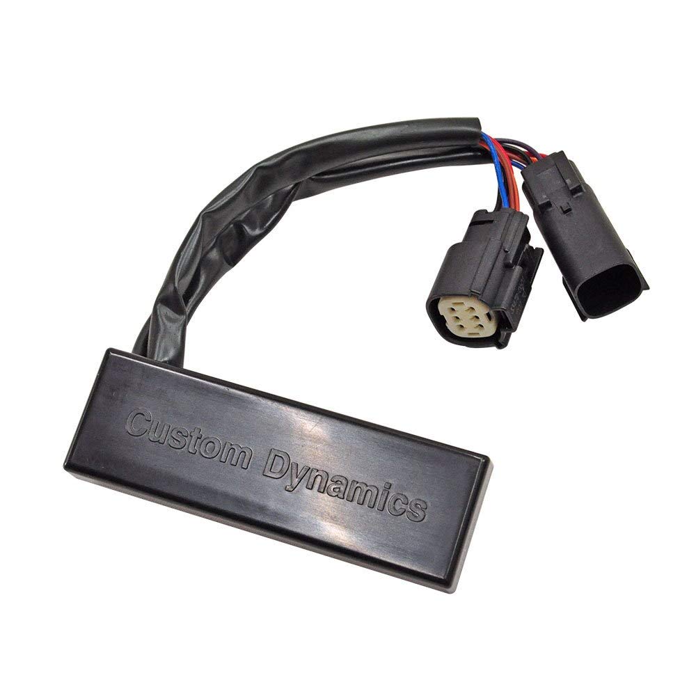 Custom Dynamics Magic Strobes Plug-N-Play LED Fender Brake/Tail Light Flasher w/10 Strobe Patterns: Fits 2014-2025 Harley Touring: Electra Glide, Street Glide, Road Glide, Road King MAGICSTROBESRSG