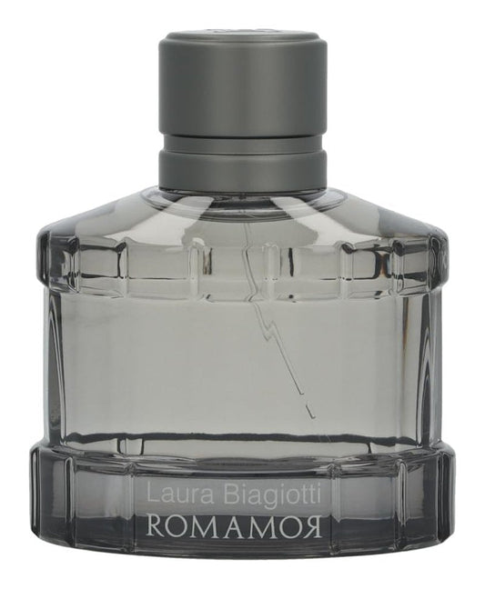 Laura Biagiotti Romamor - Cologne for Men - Amber Woody Fragrance - Perfume for Men with Grapefruit, Black Pepper, Vetiver and Ginger - 2.5 oz