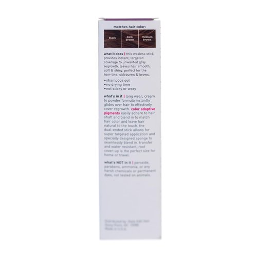 Style Edit Root Touch Up Stick for Gray Hair Coverage and Dark Brown, Temporary Hair Color, Premium Shading Sponge Pen, Hair Makeup Cover Up, 0.11 oz 2 Pack