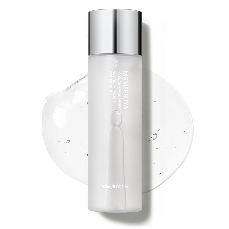 MSMEESUYA Niacinamide Moist Essence Toner, with Niacinamide, A Fresh and Delicate Feel, Moisturizing, Alcohol-Free, Suitable for All Skin Types, 150ml/5.07 fl oz