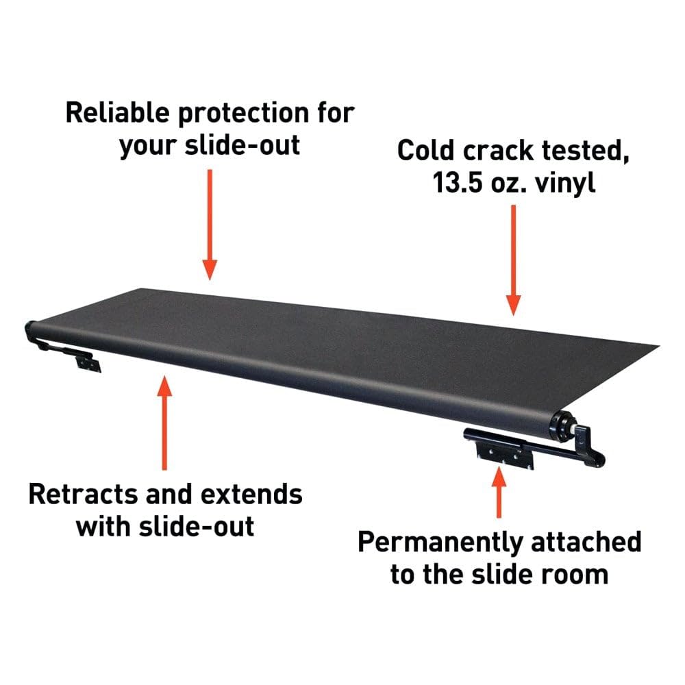 Solera Slide Topper Slide-Out Protection for RVs, Travel Trailers, 5th Wheels, and Motorhomes