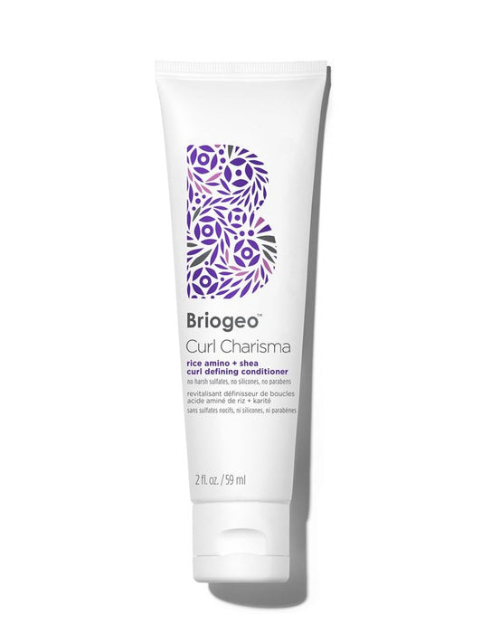 Briogeo Curl Charisma Rice Amino + Avocado Hydrating Conditioner | Define and Moisturize Wavy, Curly, and Coily Hair | Minimize Frizz | Silicone-Free | Vegan & Cruelty-Free | 2 fl oz