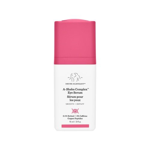 Drunk Elephant A-Shaba Complex Eye Serum - 15 ml/.5 fl oz - .1% Retinol Eye Cream - Clean Clinical Skincare - Cruelty-Free - Dermatologist-Tested - Free of Essential Oils, Silicones, and Fragrance