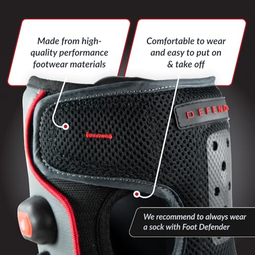 Protective Boot for Foot Wounds Designed to Offload Pressure and Help Diabetic Foot Ulcers Heal Faster (Medium)