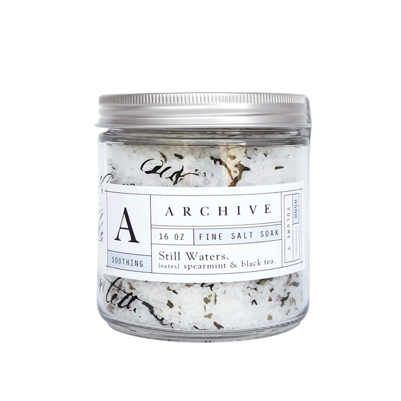 Still Waters Salt Soak - Purifying Detox Bath Salts with Natural Ingredients | 16 oz Relaxing Soak for Men & Women