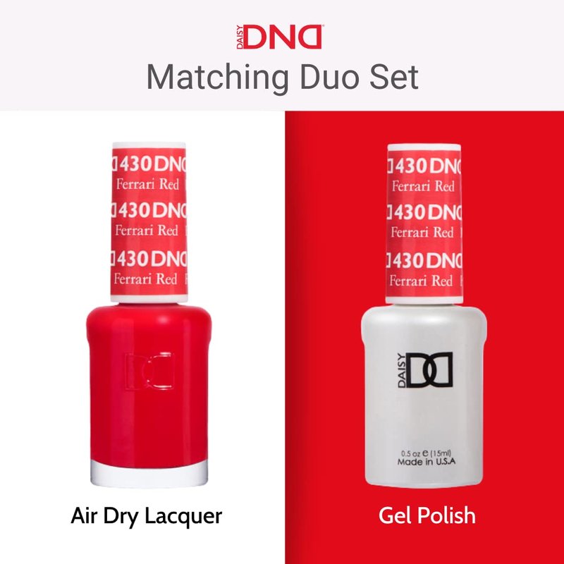 DND Gel Polish Set, Black Collection, UV/LED Gel Polish and Air Dry Nail Lacquer, Matching Chip-Free Polish Duo, 526 Sea By Night, 0.5 Fl Oz