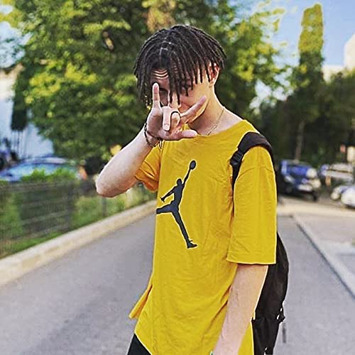 IXIMII 6 inch Human Hair Dreadlock Extensions 60 Strands 0.4cm Full Handmade Permanent Loc Extensions Soft Natural Black Dreads with Needle and Comb for Kids,Men,Women