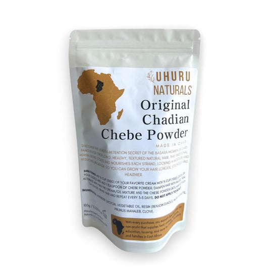 ChadianChebe™ Hair Powder (100 Grams) | Authentic African Herbal Powder from Chad for Hair Growth & Strength | Traditional Botanical Treatment for Thick, Healthy Hair