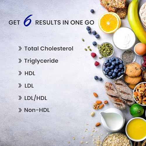 SOMMET CURO L7 Cholesterol Multi Test Strips TC, TG, HDL & LDL - Included 10 Strips (Device NOT Included)