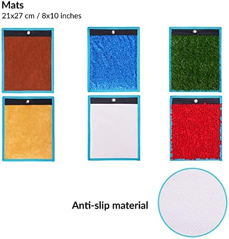 ODOXIA Sensory Mats for Autistic Children | Tiles for Kids | Wall Panel | Multi-Sensory Exploration | Toys | Room Equipment | Disorder Toys for Tactile Play