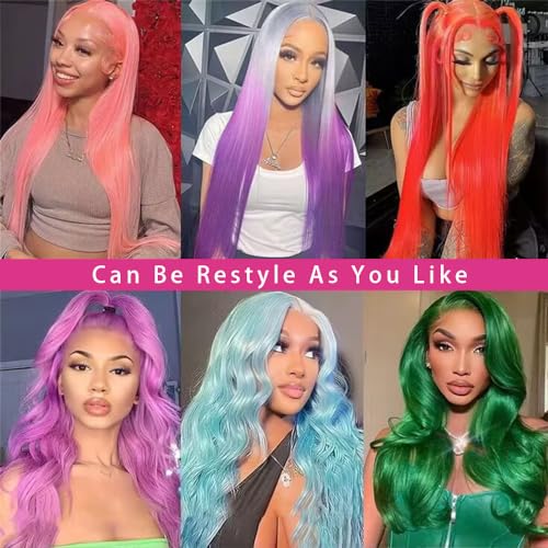 613 Lace Front Wig Human Hair 13x4 HD Transparent Straight Wigs Human Hair Blonde Lace Front Wigs Pre Plucked Glueless Wig Human Hair 180% Density Blonde Lace Frontal Wigs 22INCH