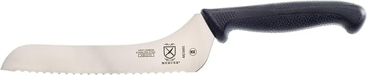 Mercer Culinary Millennia Black Handle Offset Bread Knife, 7-Inch