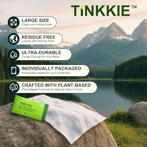 5X Larger Extra Large Body Wipes for Bathing No Rinse 36 Pack, Cooling Travel Pack for Outdoors Sports, Portable Disposable Body Cleansing Towelettes, Great for Gym, Camping