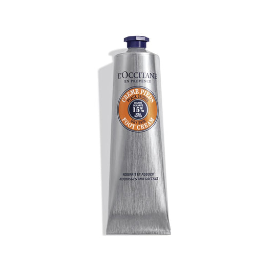 L'OCCITANE 15% Shea Butter Foot Cream Enriched with Lavender & Arnica. 5.30 fl oz