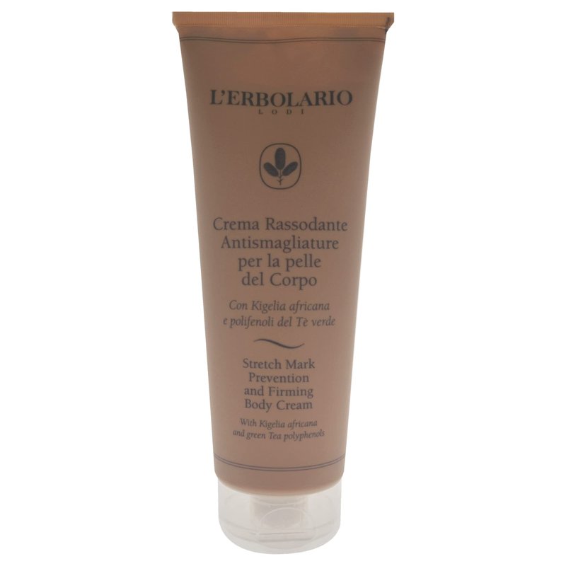 L'Erbolario Stretch Mark Prevention and Bust Skin Firming Cream - Stretch Mark Cream - Skin Firming Formula - Shea Butter and Kigelia Extract - 8.4 oz