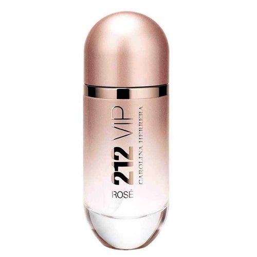 Carolina Herrera 212 Vip Rose Fragrance For Women - Notes Of Bubbly Rosé - Seductive Peach Blossom - Fresh, Elegant And Dynamic - Day And Night Wear - Sensual And Feminine Scent - Edp Spray - 1 Oz