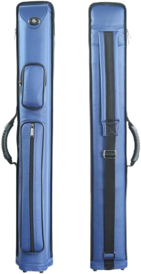 2X2 Billiards Pool Cue Tube Carrying Case