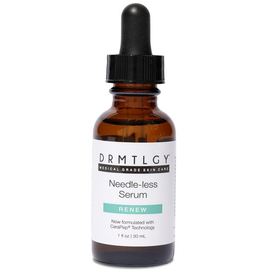 DRMTLGY Needle-less Serum - Anti-Aging Serum for Fine Lines & Wrinkles - Niacinamide Serum with Potent Blend of Hyaluronic Acid, Peptides & Ceramides