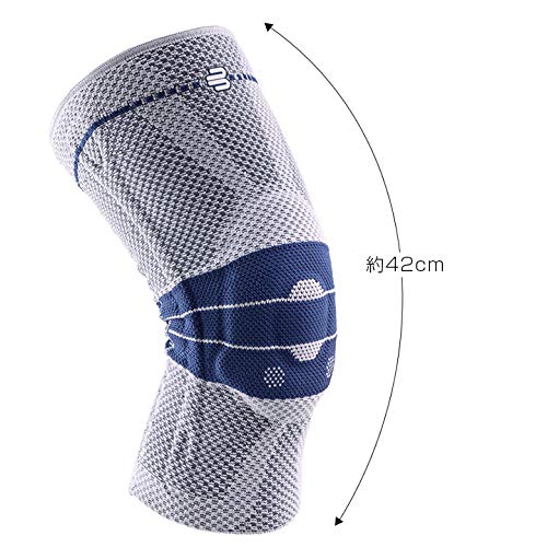 Bauerfeind - GenuTrain P3 - Patella Knee Support - For Misalignment of the Kneecap - Left Knee - Size 4 - Color Black