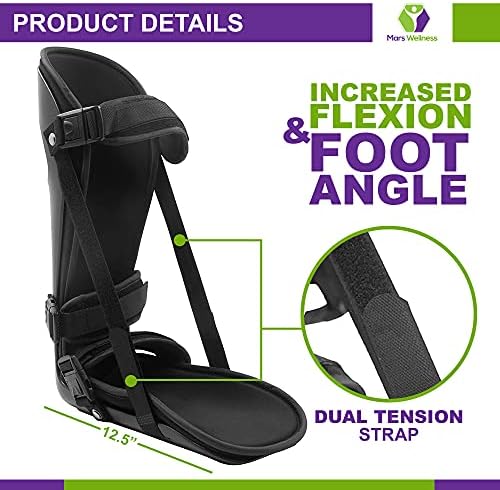 MARS WELLNESS Plantar Fasciitis Posterior Night Splint (X-Small)