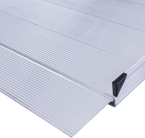 Silver Spring Aluminum Wheelchair Access Ramp with Handrails - 5' L