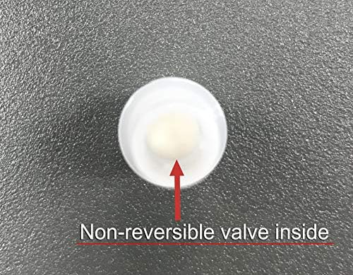 Standard Breathalyzer Mouthpieces | One-Way Flow Technology | Genuine AlcoMate Mouthpieces (50)