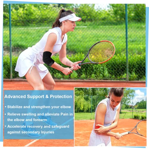 Elbow Splint Tendonitis Elbow Brace, Cubital Tunnel Syndrome Brace with 4 Removable Metal Spring Splints for Sleeping, Elbow Immobilizer for Ulnar Nerve Entrapment， Golfers Elbow (S/M)